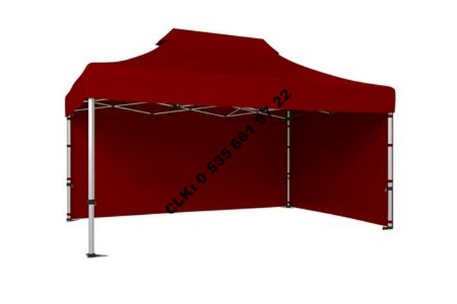 CLK 3x4,5 Katlanabilir Tente 52 mm Alüminyum Gazebo Portatif Çadır Çardak İmalat Satış - Image 190