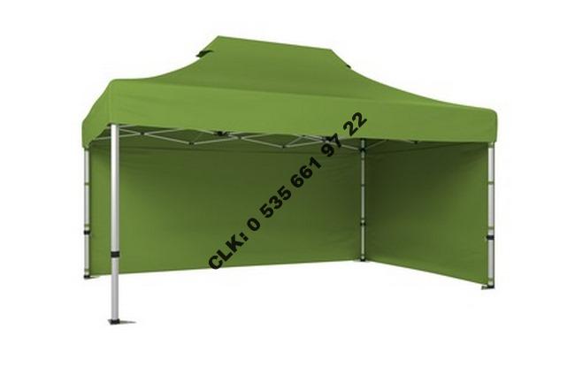 CLK 3x4,5 Katlanabilir Tente 52 mm Alüminyum Gazebo Portatif Çadır Çardak İmalat Satış - Image 188