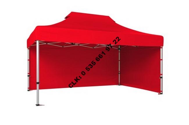 CLK 3x4,5 Katlanabilir Tente 52 mm Alüminyum Gazebo Portatif Çadır Çardak İmalat Satış - Image 187
