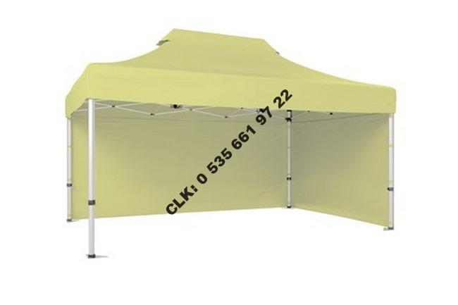 CLK 3x4,5 Katlanabilir Tente 52 mm Alüminyum Gazebo Portatif Çadır Çardak İmalat Satış - Image 186