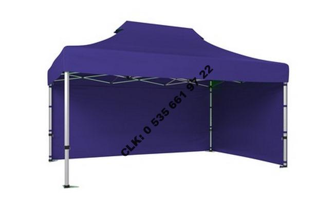 CLK 3x4,5 Katlanabilir Tente 52 mm Alüminyum Gazebo Portatif Çadır Çardak İmalat Satış - Image 185
