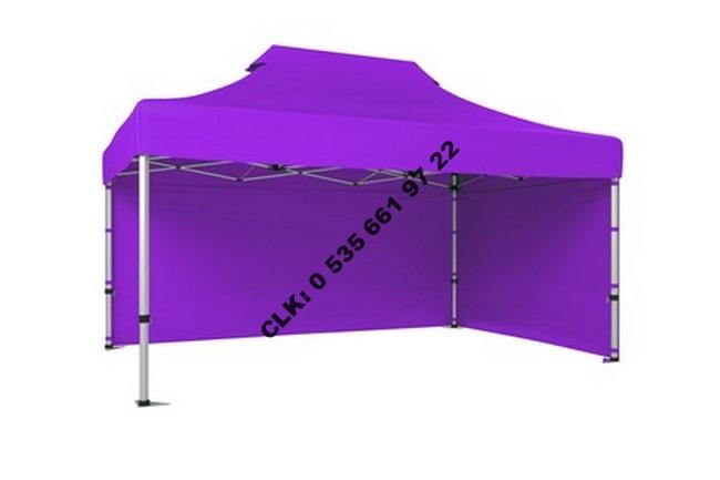 CLK 3x4,5 Katlanabilir Tente 52 mm Alüminyum Gazebo Portatif Çadır Çardak İmalat Satış - Image 184