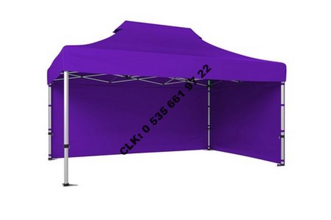 CLK 3x4,5 Katlanabilir Tente 52 mm Alüminyum Gazebo Portatif Çadır Çardak İmalat Satış - Image 182