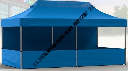 CLK 3x6 Katlanabilir Tente Portatif Çadır Gazebo Çadır Baskılı veya Baskısız İmalatı ve Satışı - Image 18
