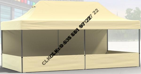 CLK 4x8 Katlanabilir Tente Portatif Çadır Gazebo Çadır Baskılı veya Baskısız İmalatı ve Satışı - Image 15