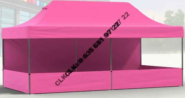 CLK 4x8 Katlanabilir Tente Portatif Çadır Gazebo Çadır Baskılı veya Baskısız İmalatı ve Satışı - Image 13
