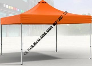CLK 5x5 Katlanabilir Tente Portatif Çadır Gazebo Çadır Baskılı veya Baskısız İmalatı ve Satışı