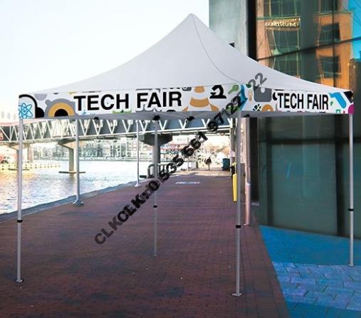 CLK Marka Logo Baskılı 3x3 Portatif Gazebo Stand Çadırı İmalatı Satışı - Image 31