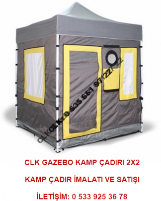 CLK 2x2 Katlanabilir Gazebo Kamp Çadırı İmalatı Satışı 05