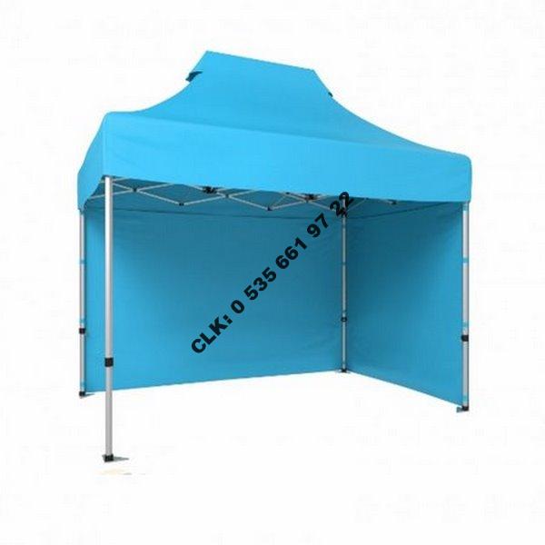 CLK 2x3 Katlanabilir 40mm Alüminyum Profil Tavan Kumaşlı Portatif Gazebo Çadır Tente İmalat Satışı - Image 2