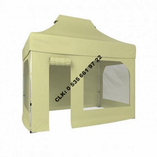 CLK 2x3 Katlanabilir 40mm Alüminyum Profil Tavan Kumaşlı Portatif Gazebo Çadır Tente İmalat Satışı - Image 84