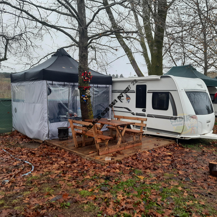 CLK 3x3 Alüminyum Gazebo Katlanır Kamp Karavan Çadırı İmalatı Satışı 14 - Image 3