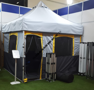 CLK 3x3 Alüminyum Gazebo Katlanır Kamp Karavan Çadırı İmalatı Satışı 10