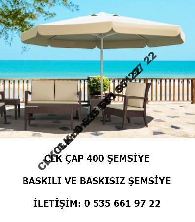 CLK Çap 400 Yuvarlak Logo Baskılı Mega İpli Makaralı Şemsiye İmalatı Satış - Image 3