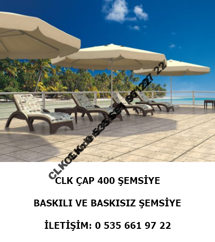 CLK Çap 400 Yuvarlak Logo Baskılı Mega İpli Makaralı Şemsiye İmalatı Satış - Image 6