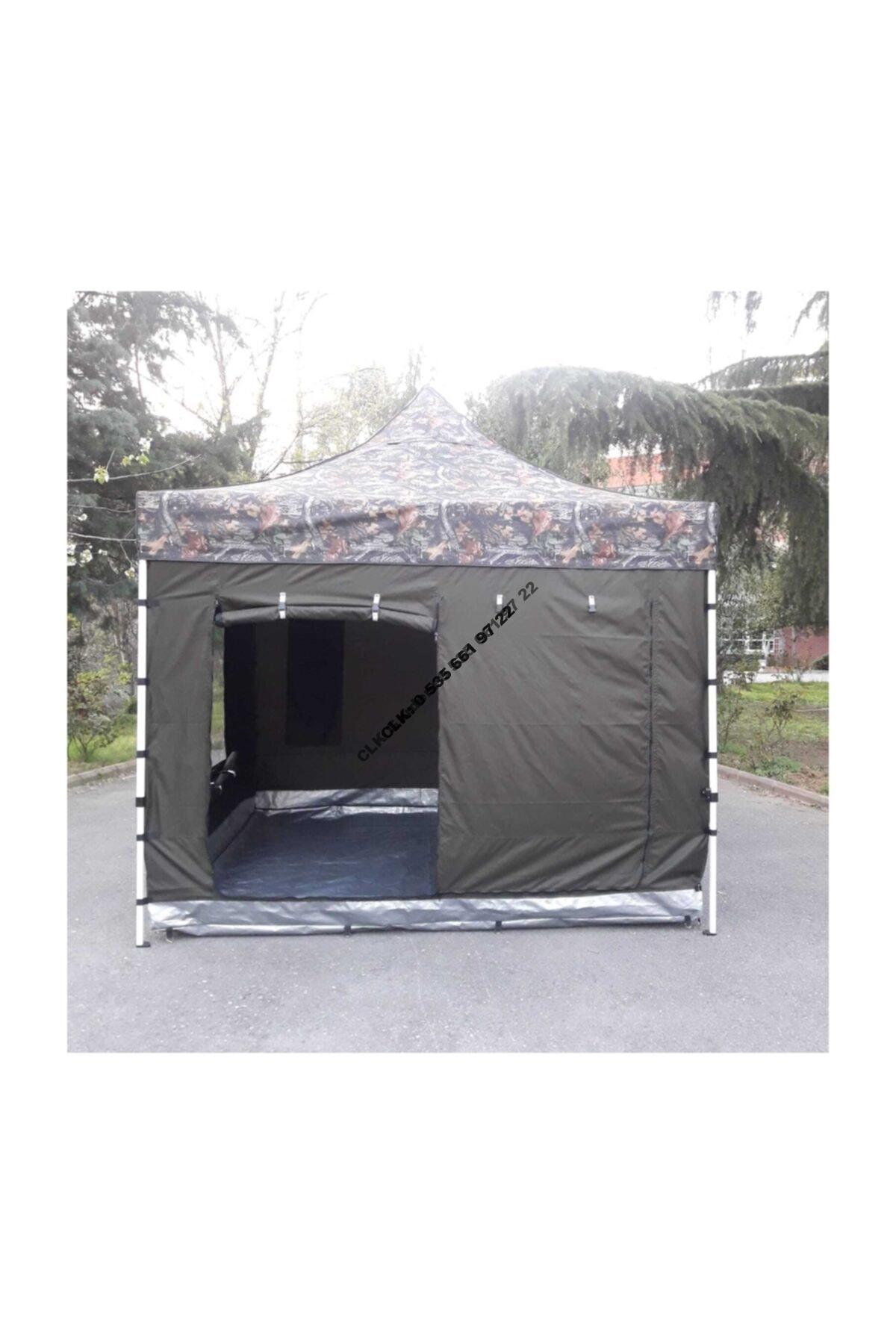 CLK 3x3 Gazebo Katlanır Kamp Karavan Çadırı İmalatı Satışı 04