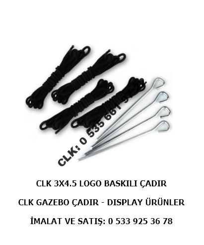 CLK 3x4,5 Gazebo Baskılı Çadır Reklam Promosyon Tanıtım Fuar Şemsiye ve Çadırları İmalatı Satışı - Image 5