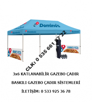 CLK Katlanabilir Portatif Stand Fuar Çadırı Gazebo Tente İmalatı Satışı Reklam Tanıtım Katlanır Tente