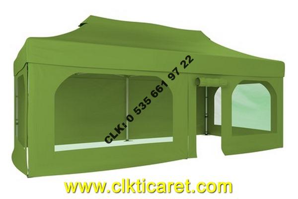 CLK 3x4,5 52mm Alüminyum Gazebo Tente Katlanabilir Kamelya Portatif Katlanır Çardak İmalat Satış - Image 106