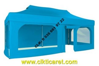 CLK 3x6 52mm Alüminyum Gazebo Çadır Katlanabilir Portatif Tente İmalat Satış