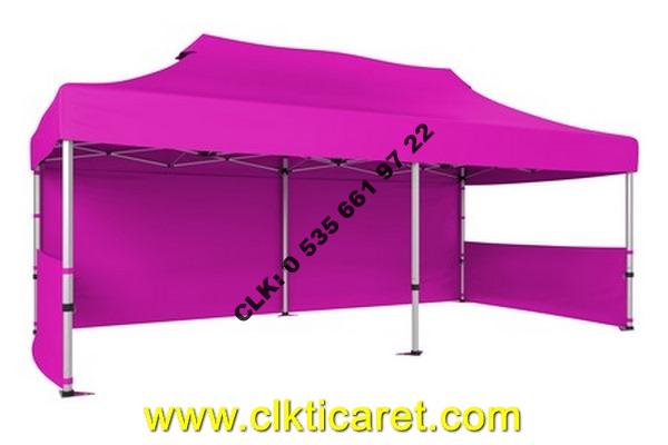 CLK 3x4,5 52mm Alüminyum Gazebo Tente Katlanabilir Kamelya Portatif Katlanır Çardak İmalat Satış - Image 47