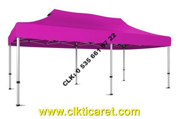 CLK 3x6 40 mm Katlanır Tente Gazebo Çadır Portatif Makaslı Çardak İmalat Satış - Image 41