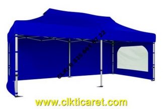 CLK 3x6 30mm Katlanabilir Tente Gazebo Çadır Portatif Çardak İmalat Satış