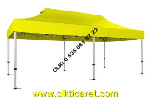 CLK 3x6 40 mm Katlanır Tente Gazebo Çadır Portatif Makaslı Çardak İmalat Satış - Image 23