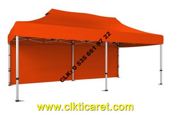 CLK 3x6 40 mm Katlanır Tente Gazebo Çadır Portatif Makaslı Çardak İmalat Satış - Image 8