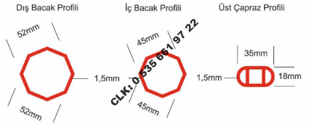CLK 3x4,5 52mm Alüminyum Gazebo Tente Katlanabilir Kamelya Portatif Katlanır Çardak İmalat Satış - Image 183