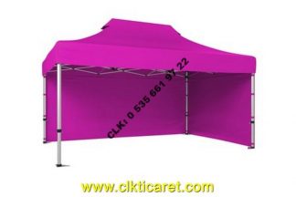 CLK 3x4,5 40mm Katlanabilir Tente Gazebo Portatif Çadır Tente İmalat Satış