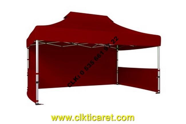 CLK 3x4,5 Katlanabilir Tente 52 mm Alüminyum Gazebo Portatif Çadır Çardak İmalat Satış - Image 153