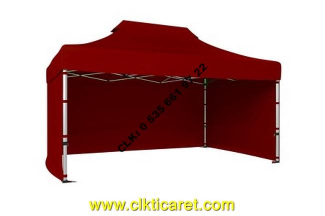 CLK 3x4,5 Katlanabilir Tente 52 mm Alüminyum Gazebo Portatif Çadır Çardak İmalat Satış - Image 152