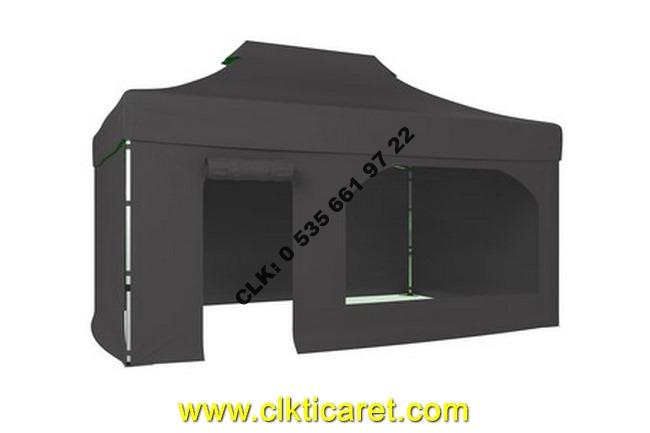 CLK 3x4,5 Katlanabilir Tente 52 mm Alüminyum Gazebo Portatif Çadır Çardak İmalat Satış - Image 138