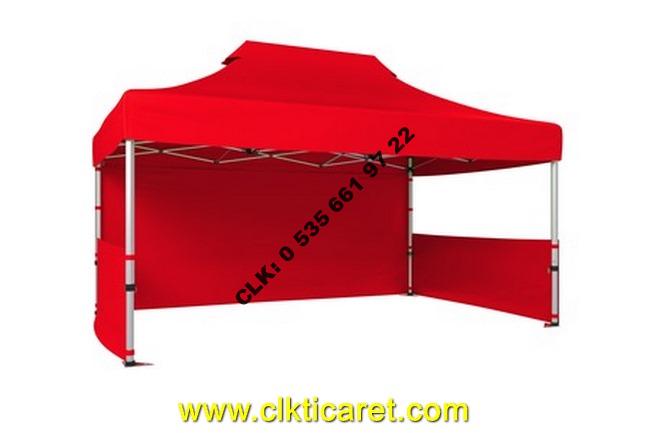 CLK 3x4,5 Katlanabilir Tente 52 mm Alüminyum Gazebo Portatif Çadır Çardak İmalat Satış - Image 129