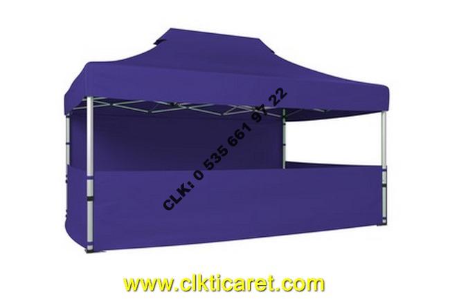 CLK 3x4,5 Katlanabilir Tente 52 mm Alüminyum Gazebo Portatif Çadır Çardak İmalat Satış - Image 110