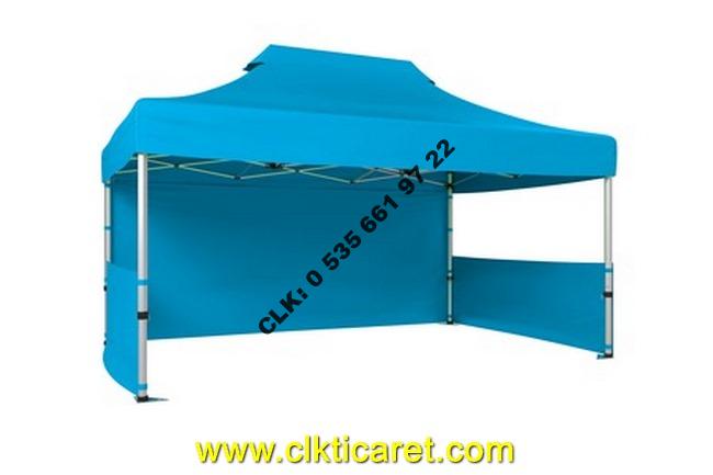 CLK 3x4,5 Katlanabilir Tente 52 mm Alüminyum Gazebo Portatif Çadır Çardak İmalat Satış - Image 97