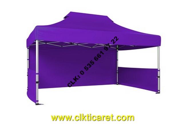CLK 3x4,5 Katlanabilir Tente 52 mm Alüminyum Gazebo Portatif Çadır Çardak İmalat Satış - Image 89