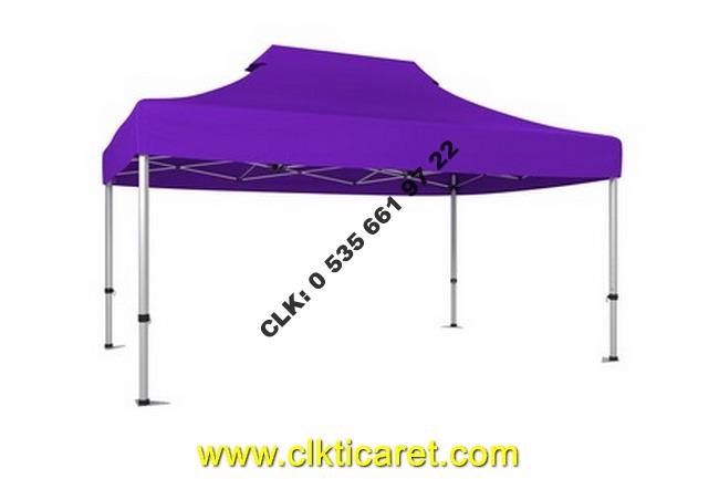 CLK 3x4,5 Katlanabilir Tente 52 mm Alüminyum Gazebo Portatif Çadır Çardak İmalat Satış - Image 84