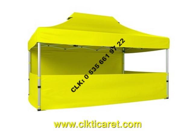 CLK 3x4,5 Katlanabilir Tente 52 mm Alüminyum Gazebo Portatif Çadır Çardak İmalat Satış - Image 62