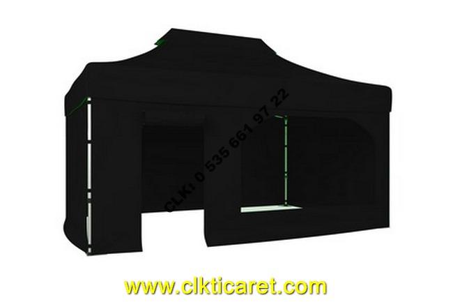 CLK 3x4,5 Katlanabilir Tente 52 mm Alüminyum Gazebo Portatif Çadır Çardak İmalat Satış - Image 50