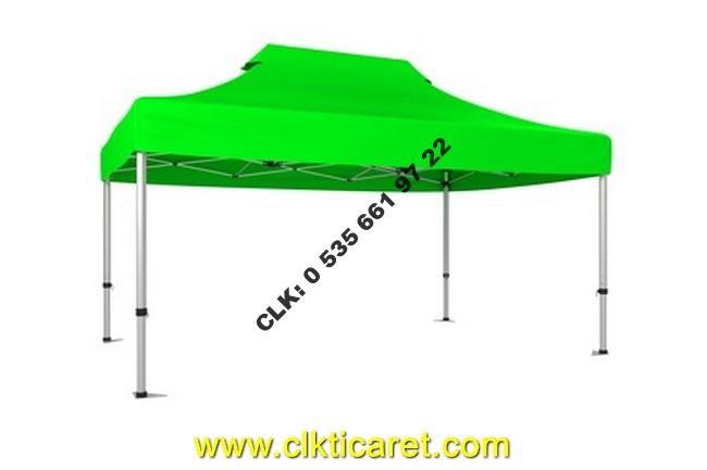 CLK 3x4,5 Katlanabilir Tente 52 mm Alüminyum Gazebo Portatif Çadır Çardak İmalat Satış - Image 34