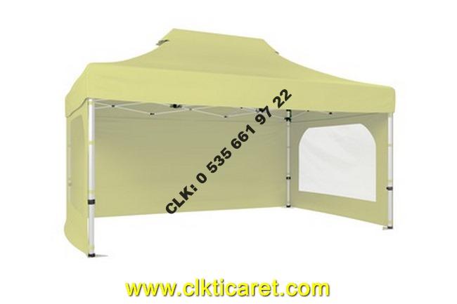 CLK 3x4,5 Katlanabilir Tente 52 mm Alüminyum Gazebo Portatif Çadır Çardak İmalat Satış - Image 26