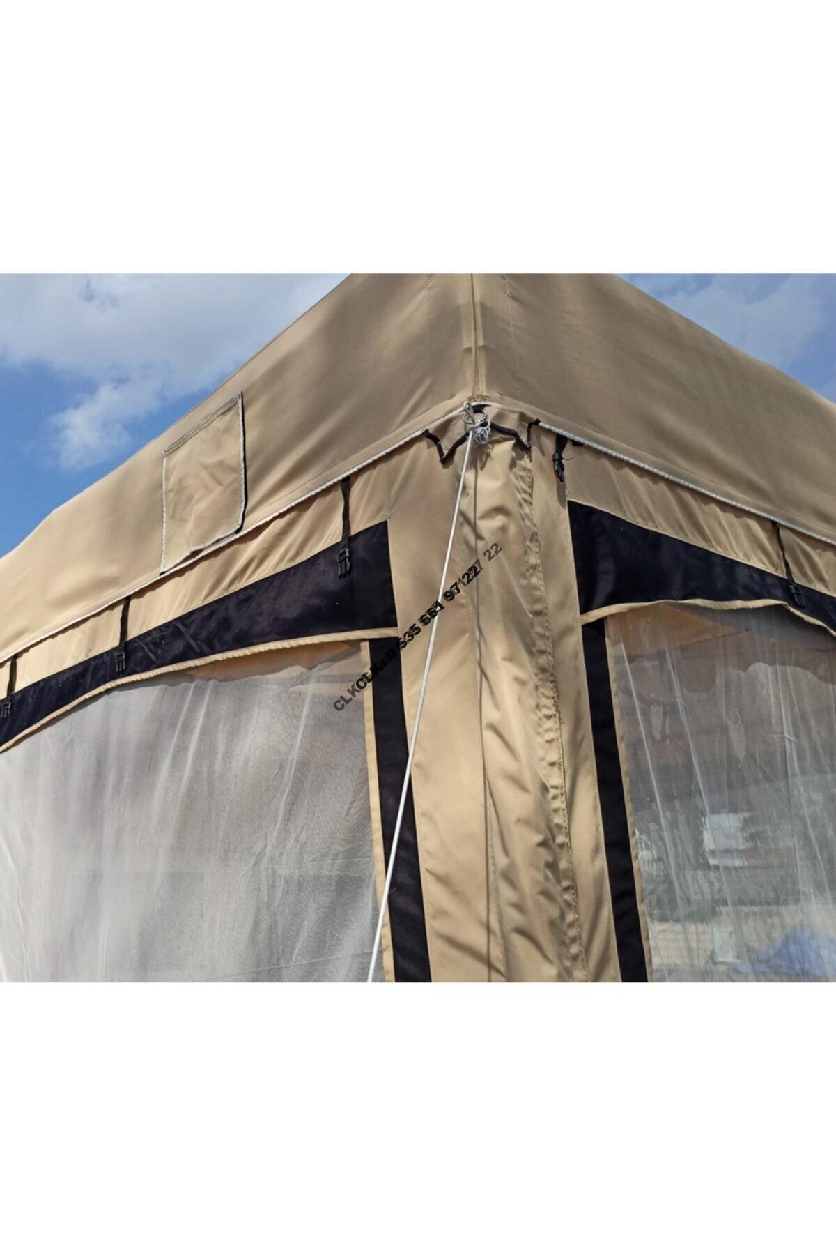 CLK 3x3 Alüminyum Gazebo Katlanır Kamp Karavan Çadırı İmalatı Satışı 12 - Image 6