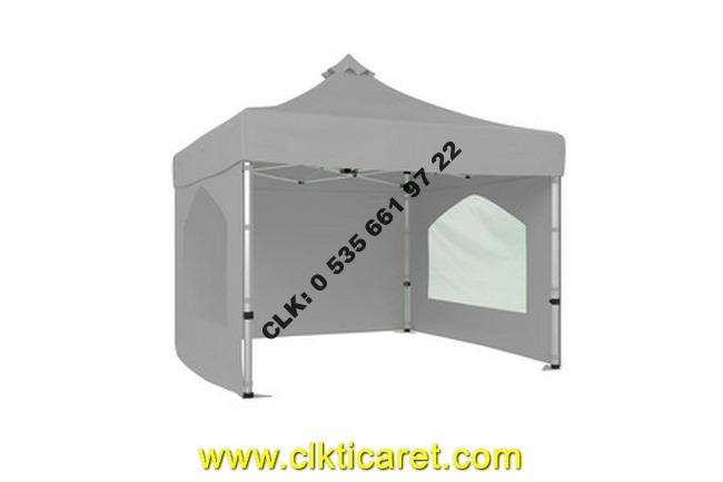 CLK 4x4 40mm Çelik Profil Katlanabilir Tente Gazebo Çadır Portatif Çardak İmalat Satış - Image 9