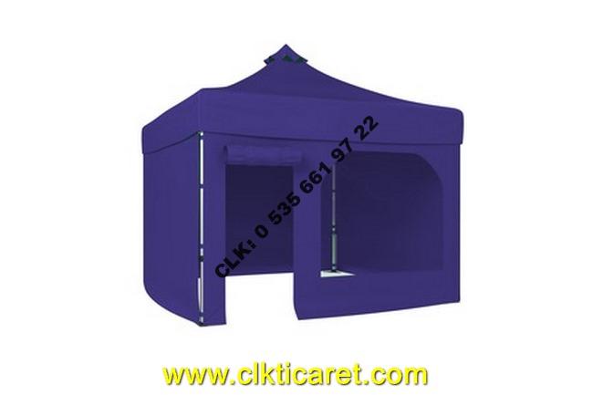 CLK 4x4 40mm Çelik Profil Katlanabilir Tente Gazebo Çadır Portatif Çardak İmalat Satış - Image 113