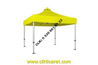 CLK 4x4 Metre 52mm Alüminyum Katlanabilir Gazebo Tente Portatif Çadır Çardak İmalat Satış