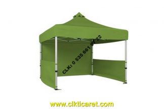 CLK 3x3 30mm Çelik Profil Katlanabilir Tente Gazebo Stand Çadırı İmalatı Satışı