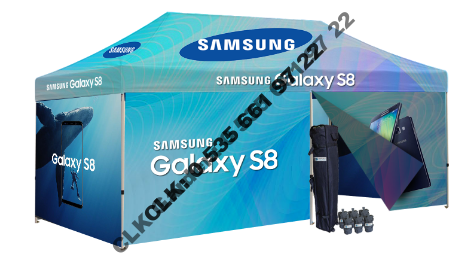 CLK Katlanabilir Gazebo Tente Baskılı 3x6 Stand Çadırı - Image 21
