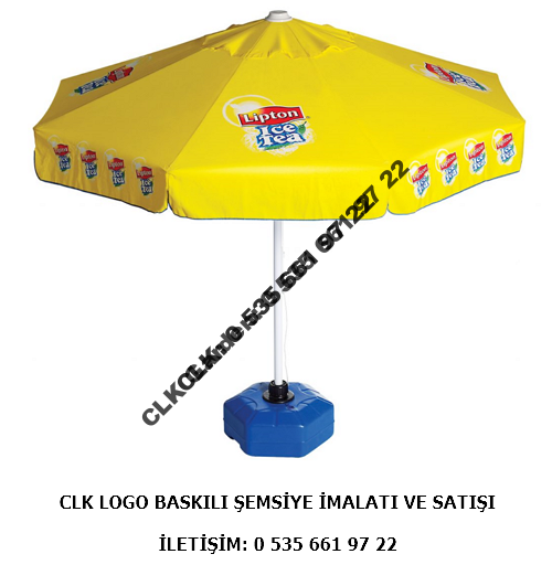 CLK Logo Baskılı Şemsiye Promosyon Şemsiyeleri İmalatı ve Satışı